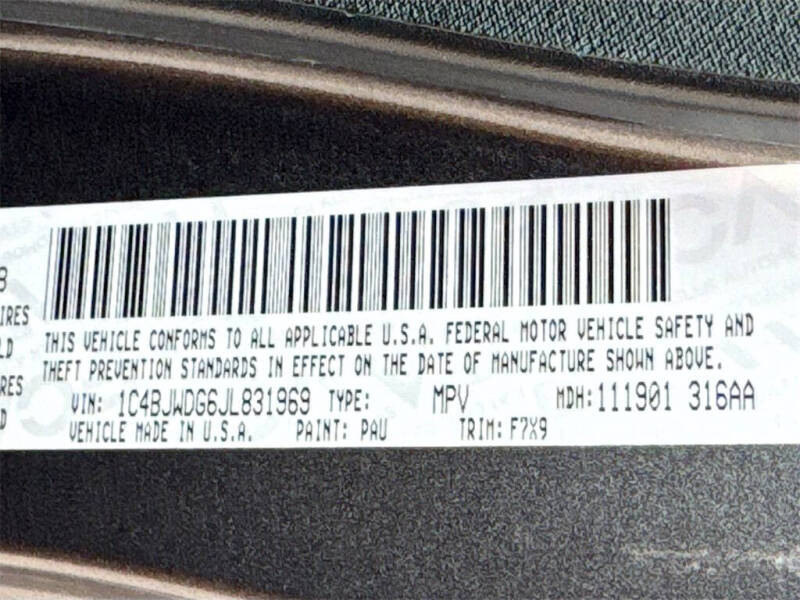 2018 Jeep Wrangler JK Unlimited