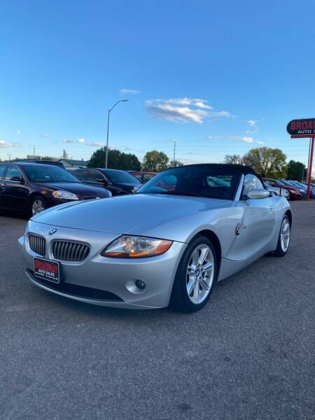 2003 BMW Z4 for sale at Broadway Auto Sales in South Sioux City NE