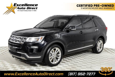 2018 Ford Explorer for sale at Excellence Auto Direct in Euless TX