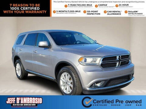 2019 Dodge Durango for sale at Jeff D'Ambrosio Auto Group in Downingtown PA