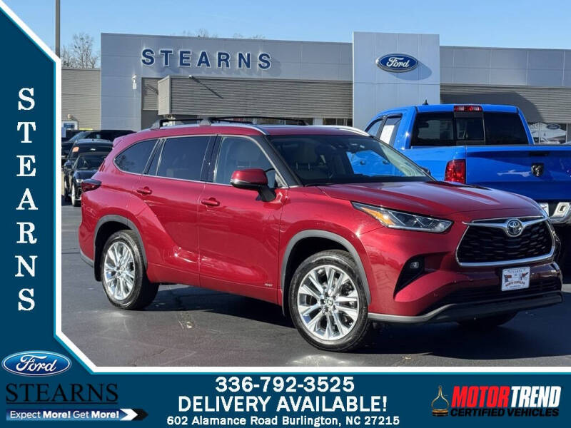 2023 Toyota Highlander Hybrid for sale at Stearns Ford in Burlington NC