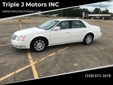 2010 Cadillac DTS for sale at Triple J Motors INC in Mansfield LA