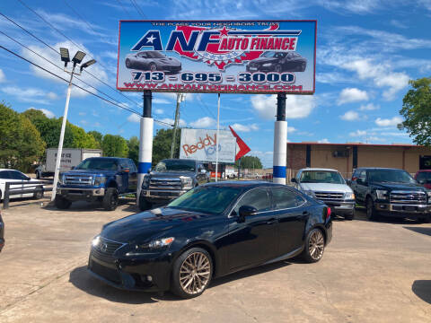 2015 Lexus IS 250 for sale at ANF AUTO FINANCE in Houston TX