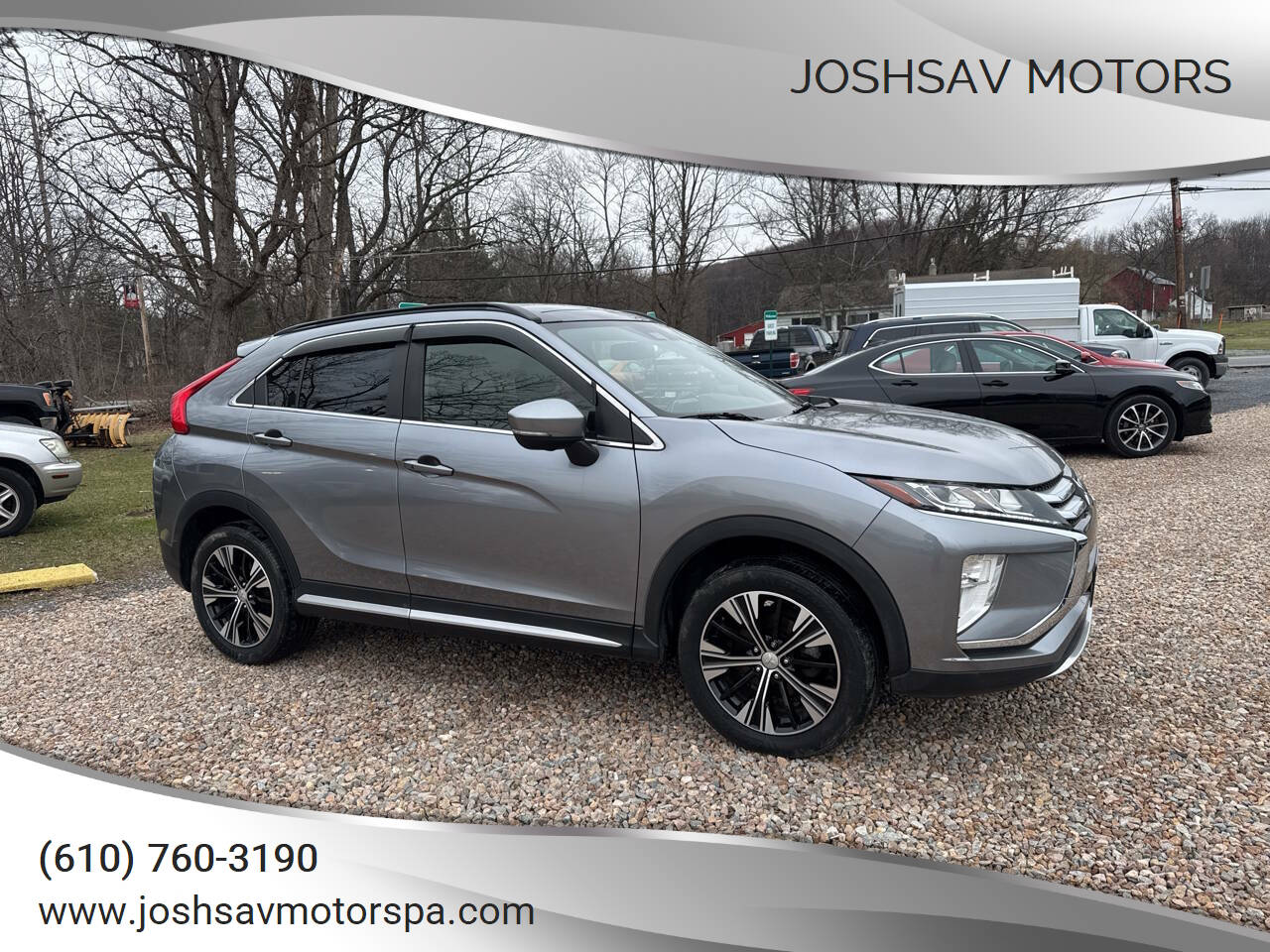 Silver 2020 Mitsubishi Eclipse Cross SEL AWD SEL 4dr Crossover 1