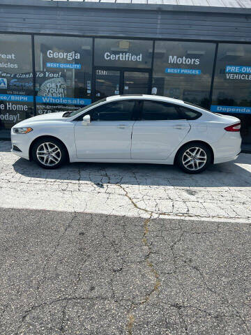 2013 Ford Fusion for sale at Georgia Certified Motors in Stockbridge GA