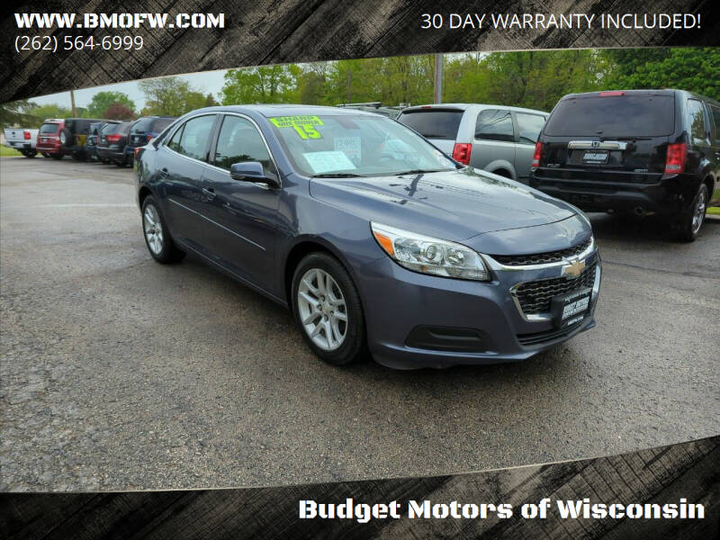 2015 Chevrolet Malibu for sale at Budget Motors of Wisconsin in Racine WI