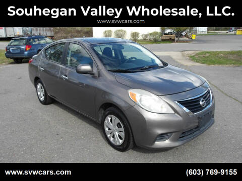 2012 Nissan Versa for sale at Souhegan Valley Wholesale, LLC. in Milford NH