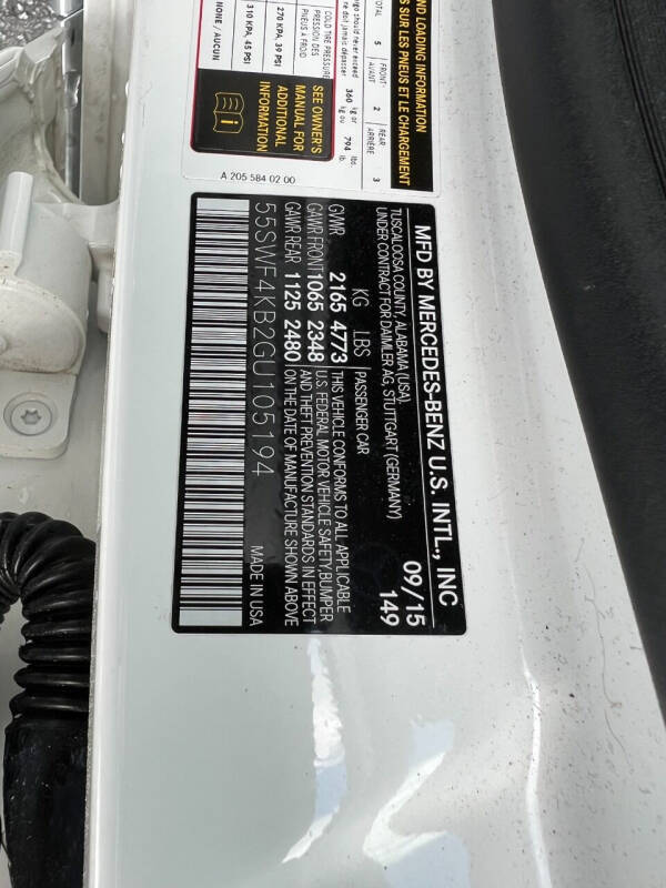 2016 Mercedes-Benz C-Class C 300 Sport 4MATIC