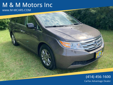 2011 Honda Odyssey for sale at M & M Motors Inc in West Allis WI