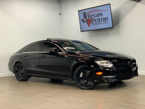 2013 Mercedes-Benz CLS for sale at Texas Prime Motors in Houston TX