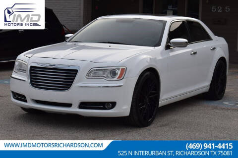 2012 Chrysler 300 for sale at IMD Motors in Richardson TX