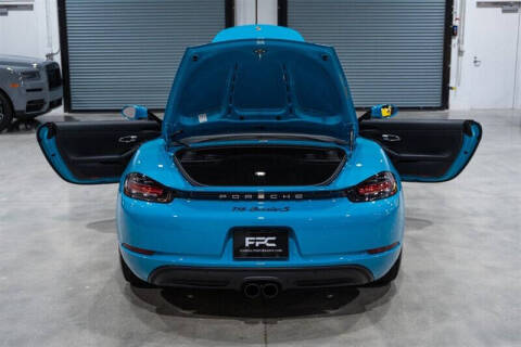 2018 Porsche 718 Boxster S