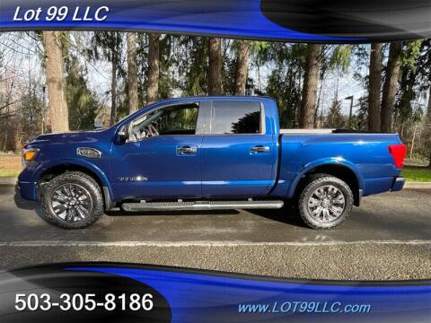 2017 Nissan Titan for sale at LOT 99 LLC in Milwaukie OR