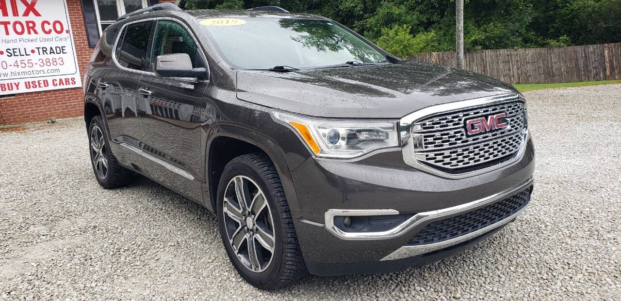 2019 GMC Acadia for sale at Hix Motor Co in Jacksonville, NC