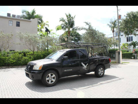 2007 Nissan Titan for sale at Energy Auto Sales in Wilton Manors FL