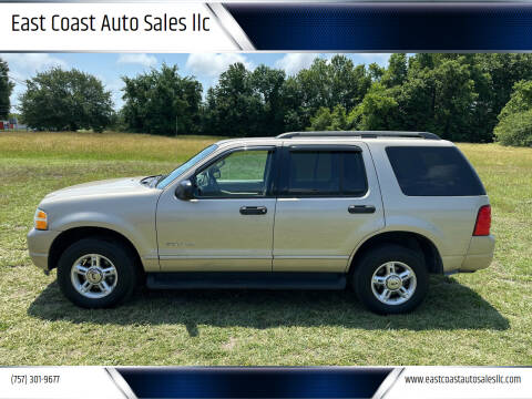 2004 Ford Explorer for sale at East Coast Auto Sales llc in Virginia Beach VA