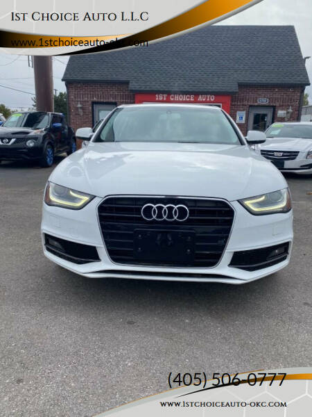2014 Audi A4 for sale at 1st Choice Auto L.L.C in Oklahoma City OK