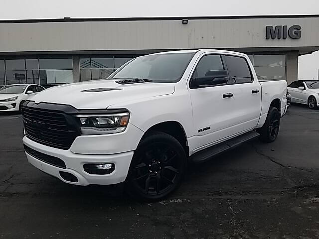 Used 2023 RAM Ram 1500 Pickup Laramie with VIN 1C6SRFJT0PN542343 for sale in Bellefontaine, OH
