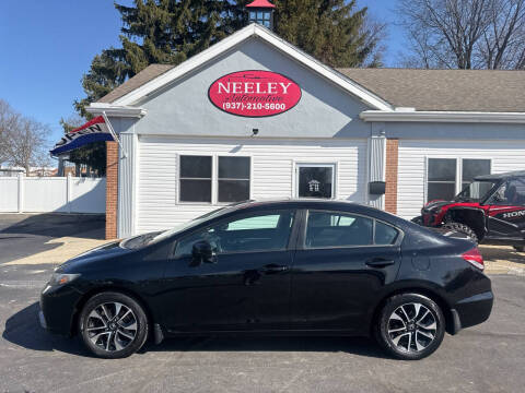 2015 Honda Civic for sale at Neeley Automotive in Bellefontaine OH