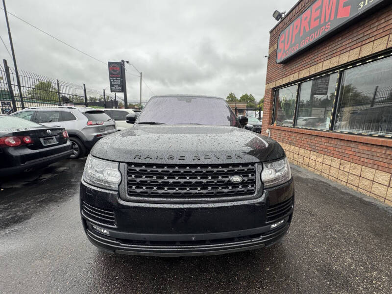 2016 Land Rover Range Rover Supercharged