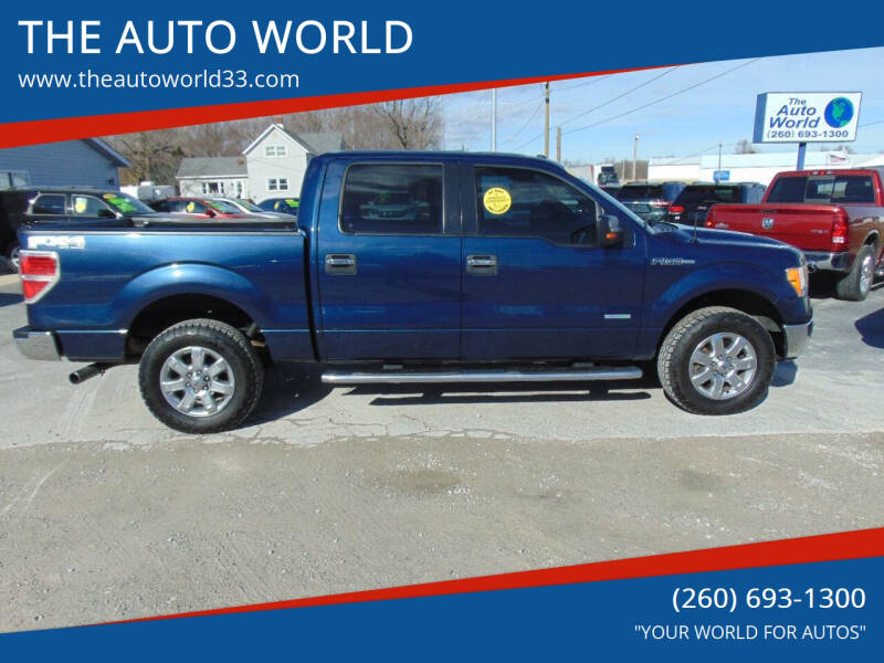 2013 Ford F-150 for sale at THE AUTO WORLD in Churubusco IN