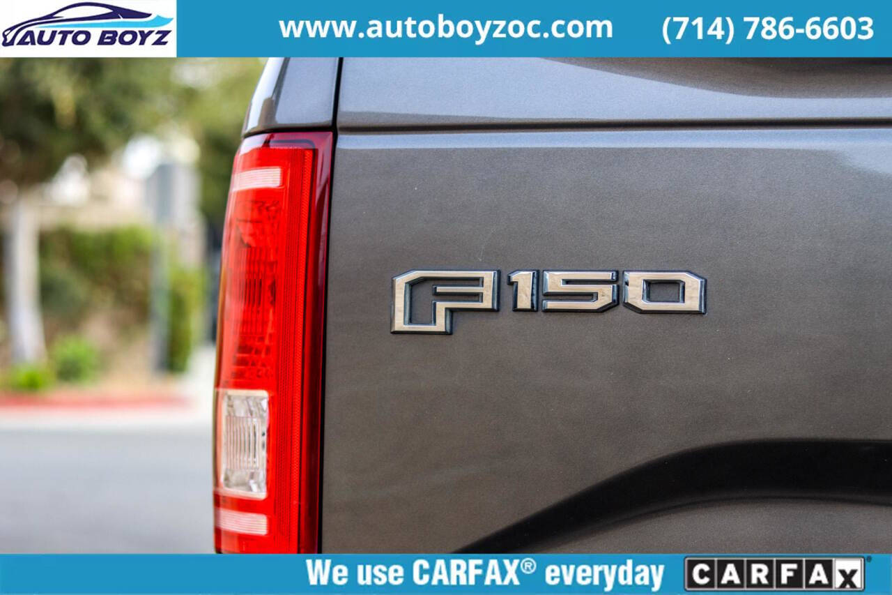 2015 Ford F-150 for sale at Auto Boyz in Garden Grove, CA