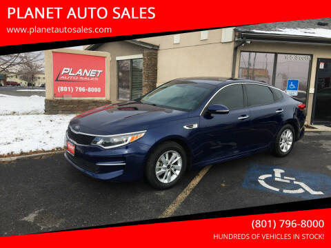 2018 Kia Optima for sale at PLANET AUTO SALES in Lindon UT