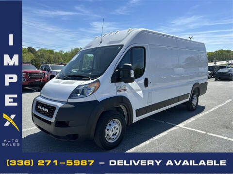 2021 RAM ProMaster for sale at Impex Auto Sales in Greensboro NC