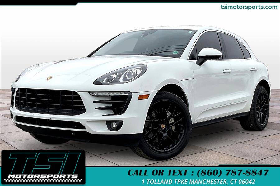 White 2017 Porsche Macan S AWD S 4dr SUV 1