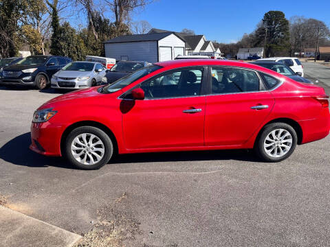 2018 Nissan Sentra for sale at Moore's Motors in Burlington NC