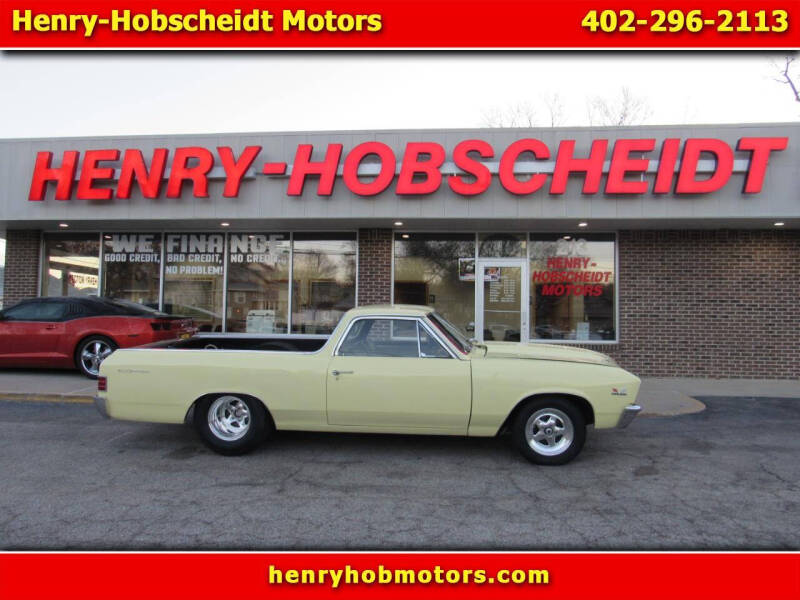 1967 Chevrolet El Camino for sale at Henry-Hobscheidt Motors in Plattsmouth NE