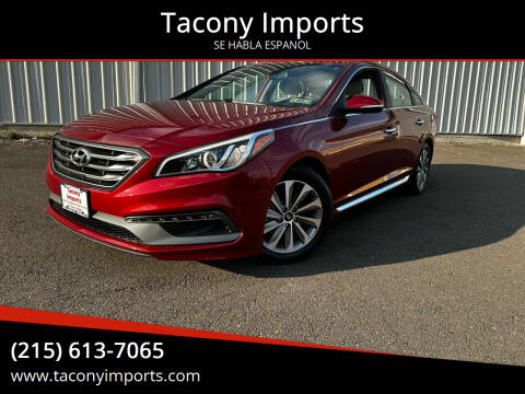 2015 Hyundai Sonata for sale at Tacony Imports in Philadelphia PA
