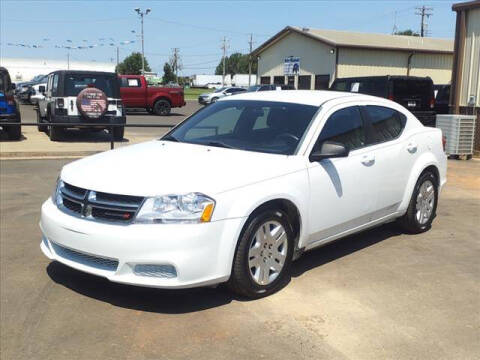 2013 Dodge Avenger for sale at HALLER WHOLESALE AUTO in El Reno OK