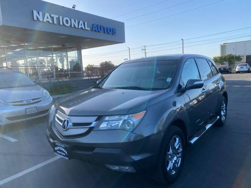 2008 Acura MDX for sale at National Autos Sales in Sacramento CA
