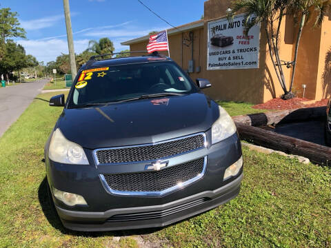 2012 Chevrolet Traverse for sale at Palm Auto Sales in West Melbourne FL