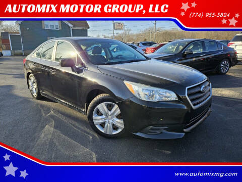 2016 Subaru Legacy for sale at AUTOMIX MOTOR GROUP, LLC in Swansea MA
