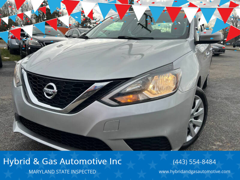 2016 Nissan Sentra for sale at Hybrid & Gas Automotive Inc in Aberdeen MD