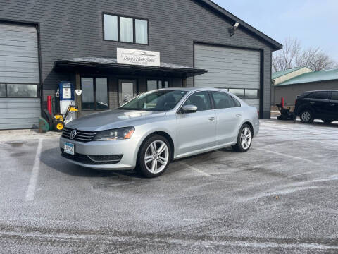 2014 Volkswagen Passat for sale at Dave's Auto Sales in Hutchinson MN