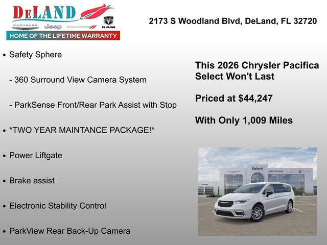 2026 Chrysler Pacifica Select