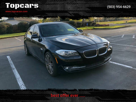 2011 BMW 5 Series for sale at Topcars in Wilsonville OR