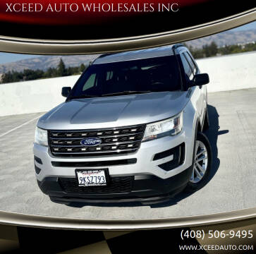2016 Ford Explorer for sale at XCEED AUTO WHOLESALES INC in San Jose CA