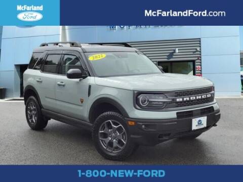 2022 Ford Bronco Sport for sale at MC FARLAND FORD in Exeter NH