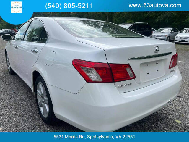 2008 Lexus ES 350 for sale at 63 Auto Inc in Spotsylvania, VA