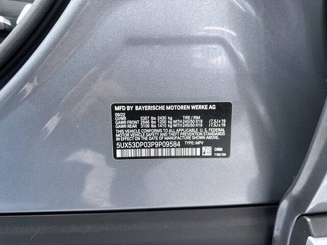 2023 BMW X3 xDrive30i