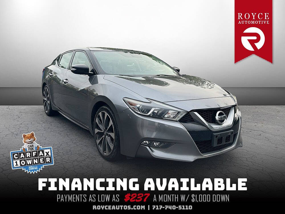 2016 Nissan Maxima for sale at Royce Automotive LLC in Lancaster, PA