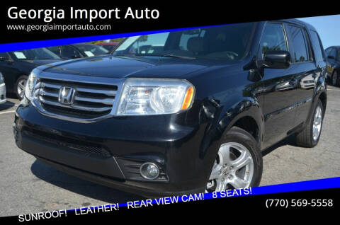 2013 Honda Pilot for sale at Georgia Import Auto in Alpharetta GA