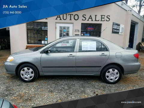 2004 Toyota Corolla for sale at JIA Auto Sales in Port Monmouth NJ