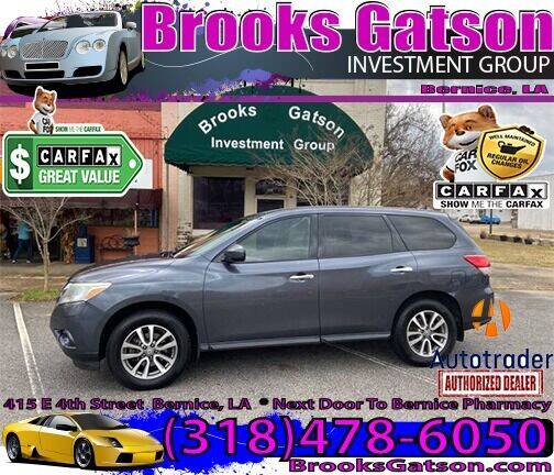2013 Nissan Pathfinder for sale at Brooks Gatson Investment Group in Bernice LA