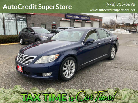 2011 Lexus LS 460 for sale at AutoCredit SuperStore in Lowell MA