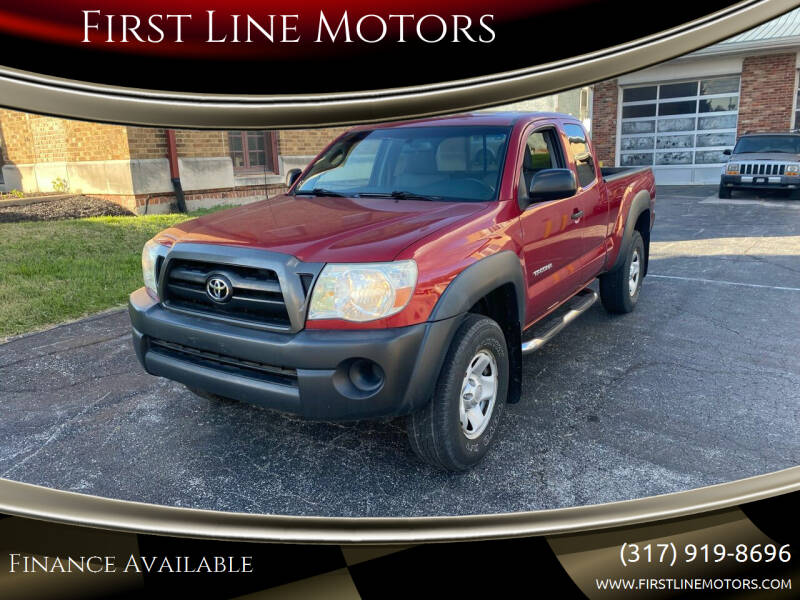 2006 Toyota Tacoma for sale at First Line Motors in Brownsburg IN